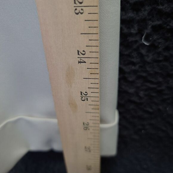 Van Heusen Mens Traveler Pants Beige Size 40 100% Polyester Zip Button Closure - Picture 5 of 12